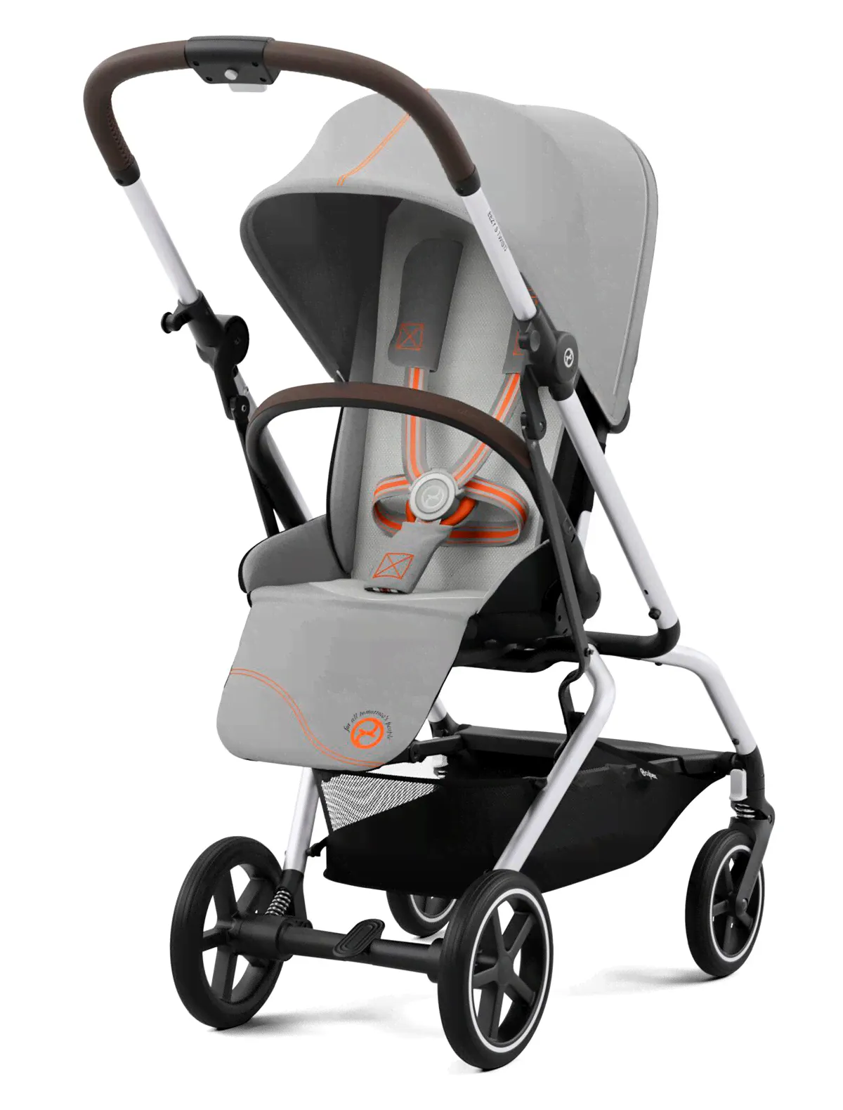Коляска-трость с разворотом сиденья Eezy S Twist+ 2 SLV Lava Grey CYBEX