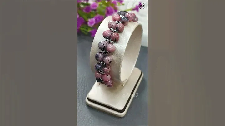 How to make bracelets using stone beads for beginners | Beaded Bracelet Tutorial