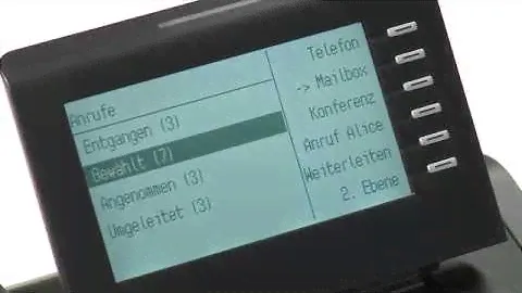 Openstage 40 Aus Anruferliste anrufen
