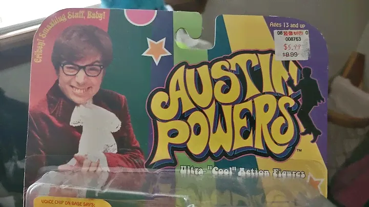 Classic 1999 Austin Powers Action Figures new in packaging in 2022.