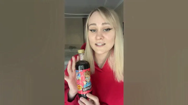 Пробую второй вкус лимонада Lava Lava А4 клоун-кола #лимонад #lavalava