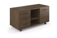 Тумба под оргтехнику (3 ящика+дверь) Lava 601/DD.09 Табак