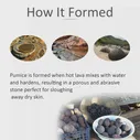 Имитация пемзы Lava Pumice Stone для того, чтобы удалить омертвевшую кожу (случайный цвет и форма) (art.: 3920ca1779ebd)